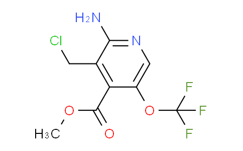 AM191263 | 1806127-45-6 | Methyl 2-amino-3-(chloromethyl)-5-(trifluoromethoxy)pyridine-4-carboxylate