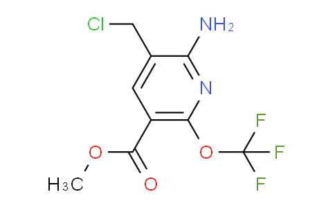 AM191265 | 1803440-77-8 | Methyl 2-amino-3-(chloromethyl)-6-(trifluoromethoxy)pyridine-5-carboxylate