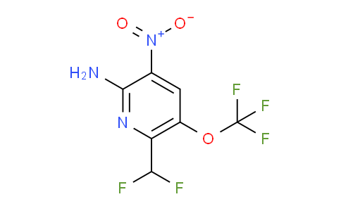AM191267 | 1804022-46-5 | 2-Amino-6-(difluoromethyl)-3-nitro-5-(trifluoromethoxy)pyridine
