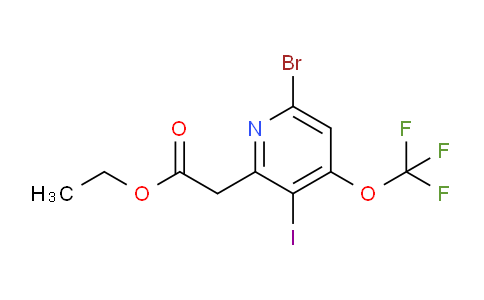 AM19127 | 1806129-53-2 | Ethyl 6-bromo-3-iodo-4-(trifluoromethoxy)pyridine-2-acetate