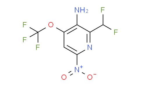AM191272 | 1804598-04-6 | 3-Amino-2-(difluoromethyl)-6-nitro-4-(trifluoromethoxy)pyridine