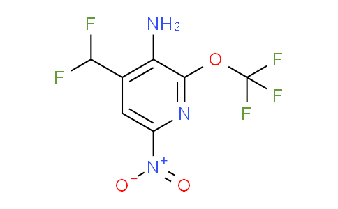 AM191275 | 1803631-52-8 | 3-Amino-4-(difluoromethyl)-6-nitro-2-(trifluoromethoxy)pyridine