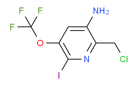 AM191276 | 1804604-31-6 | 3-Amino-2-(chloromethyl)-6-iodo-5-(trifluoromethoxy)pyridine