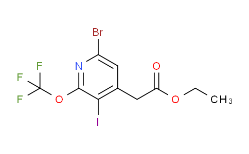 AM19128 | 1806210-83-2 | Ethyl 6-bromo-3-iodo-2-(trifluoromethoxy)pyridine-4-acetate