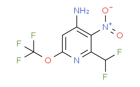 AM191280 | 1804598-07-9 | 4-Amino-2-(difluoromethyl)-3-nitro-6-(trifluoromethoxy)pyridine