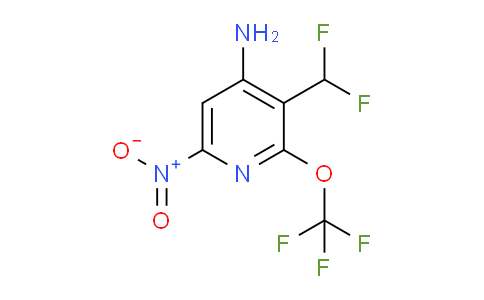 AM191286 | 1804529-91-6 | 4-Amino-3-(difluoromethyl)-6-nitro-2-(trifluoromethoxy)pyridine
