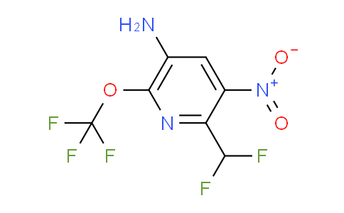 AM191287 | 1806230-51-2 | 5-Amino-2-(difluoromethyl)-3-nitro-6-(trifluoromethoxy)pyridine