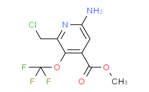 AM191288 | 1805989-69-8 | Methyl 6-amino-2-(chloromethyl)-3-(trifluoromethoxy)pyridine-4-carboxylate