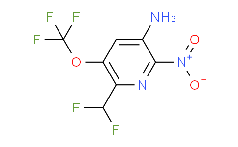 AM191289 | 1804429-53-5 | 3-Amino-6-(difluoromethyl)-2-nitro-5-(trifluoromethoxy)pyridine