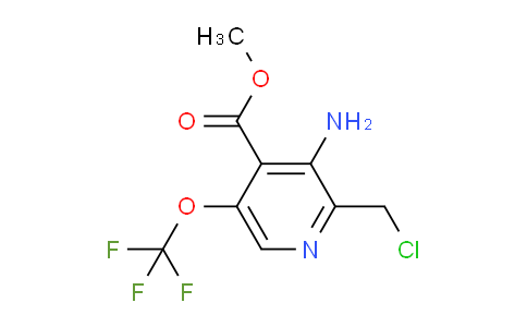 AM191291 | 1806105-87-2 | Methyl 3-amino-2-(chloromethyl)-5-(trifluoromethoxy)pyridine-4-carboxylate