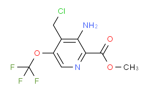 AM191298 | 1803655-73-3 | Methyl 3-amino-4-(chloromethyl)-5-(trifluoromethoxy)pyridine-2-carboxylate