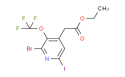 AM19130 | 1804564-28-0 | Ethyl 2-bromo-6-iodo-3-(trifluoromethoxy)pyridine-4-acetate