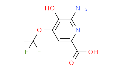 AM191304 | 1804606-14-1 | 2-Amino-3-hydroxy-4-(trifluoromethoxy)pyridine-6-carboxylic acid