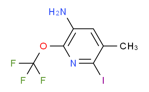 AM191305 | 1804603-31-3 | 5-Amino-2-iodo-3-methyl-6-(trifluoromethoxy)pyridine