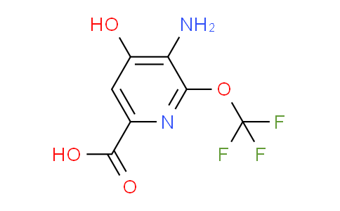 AM191318 | 1804019-56-4 | 3-Amino-4-hydroxy-2-(trifluoromethoxy)pyridine-6-carboxylic acid