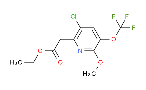 AM19132 | 1804552-95-1 | Ethyl 5-chloro-2-methoxy-3-(trifluoromethoxy)pyridine-6-acetate