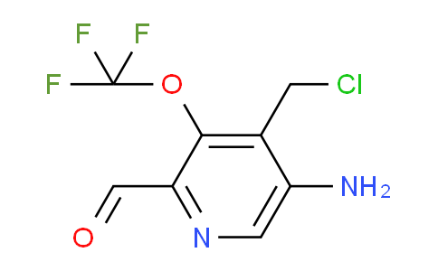 AM191322 | 1804472-32-9 | 5-Amino-4-(chloromethyl)-3-(trifluoromethoxy)pyridine-2-carboxaldehyde