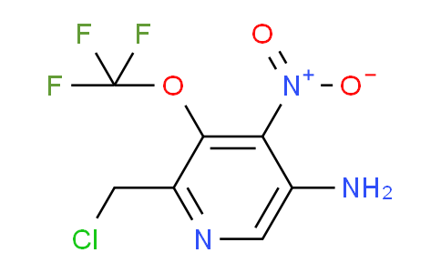 5-Amino-2-(chloromethyl)-4-nitro-3-(trifluoromethoxy)pyridine