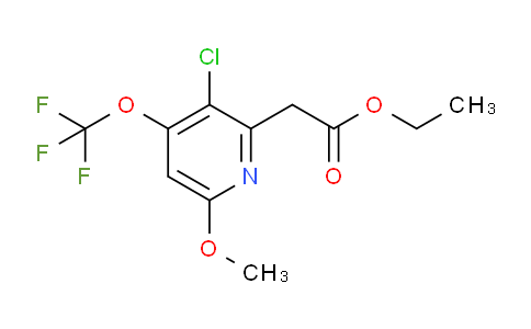 AM19134 | 1804693-62-6 | Ethyl 3-chloro-6-methoxy-4-(trifluoromethoxy)pyridine-2-acetate