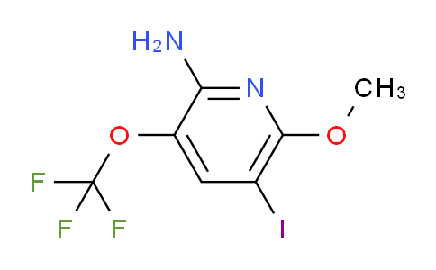 2-Amino-5-iodo-6-methoxy-3-(trifluoromethoxy)pyridine