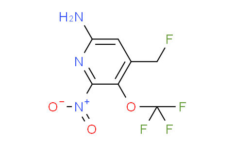 6-Amino-4-(fluoromethyl)-2-nitro-3-(trifluoromethoxy)pyridine