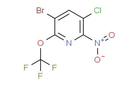 AM191349 | 1804650-79-0 | 3-Bromo-5-chloro-6-nitro-2-(trifluoromethoxy)pyridine