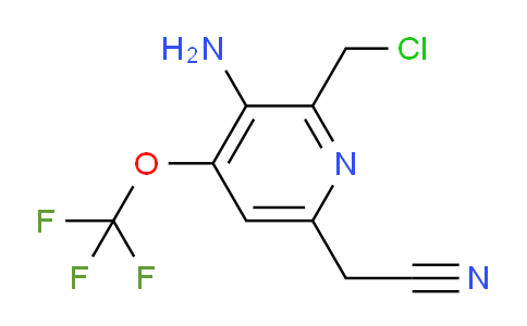 AM191361 | 1806131-77-0 | 3-Amino-2-(chloromethyl)-4-(trifluoromethoxy)pyridine-6-acetonitrile