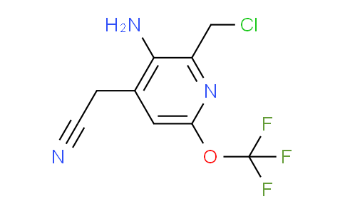 AM191363 | 1804536-89-7 | 3-Amino-2-(chloromethyl)-6-(trifluoromethoxy)pyridine-4-acetonitrile