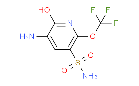 3-Amino-2-hydroxy-6-(trifluoromethoxy)pyridine-5-sulfonamide