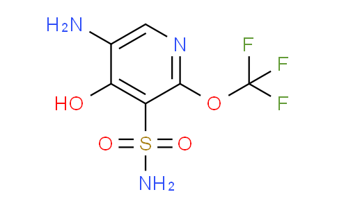 5-Amino-4-hydroxy-2-(trifluoromethoxy)pyridine-3-sulfonamide