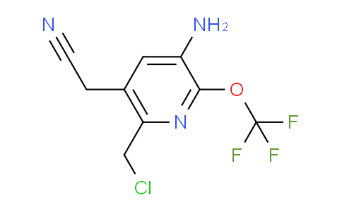 AM191382 | 1803631-92-6 | 3-Amino-6-(chloromethyl)-2-(trifluoromethoxy)pyridine-5-acetonitrile