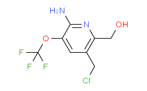 AM191390 | 1804543-48-3 | 2-Amino-5-(chloromethyl)-3-(trifluoromethoxy)pyridine-6-methanol
