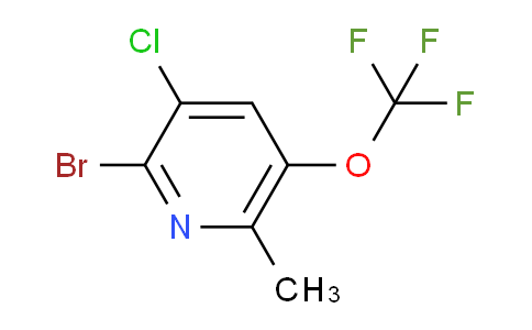 AM191395 | 1804580-10-6 | 2-Bromo-3-chloro-6-methyl-5-(trifluoromethoxy)pyridine