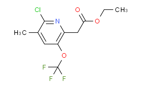 AM19140 | 1804806-09-4 | Ethyl 2-chloro-3-methyl-5-(trifluoromethoxy)pyridine-6-acetate