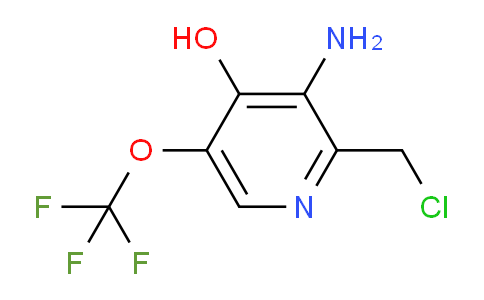 AM191407 | 1804016-61-2 | 3-Amino-2-(chloromethyl)-4-hydroxy-5-(trifluoromethoxy)pyridine