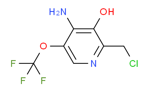 AM191424 | 1804607-55-3 | 4-Amino-2-(chloromethyl)-3-hydroxy-5-(trifluoromethoxy)pyridine