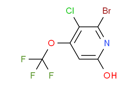 AM191434 | 1803431-64-2 | 2-Bromo-3-chloro-6-hydroxy-4-(trifluoromethoxy)pyridine