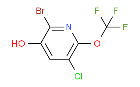 AM191438 | 1804613-69-1 | 2-Bromo-5-chloro-3-hydroxy-6-(trifluoromethoxy)pyridine