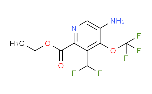AM191447 | 1806236-11-2 | Ethyl 5-amino-3-(difluoromethyl)-4-(trifluoromethoxy)pyridine-2-carboxylate