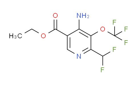 AM191449 | 1804603-49-3 | Ethyl 4-amino-2-(difluoromethyl)-3-(trifluoromethoxy)pyridine-5-carboxylate