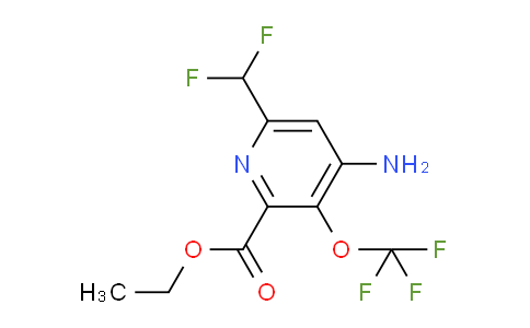 AM191450 | 1803447-49-5 | Ethyl 4-amino-6-(difluoromethyl)-3-(trifluoromethoxy)pyridine-2-carboxylate