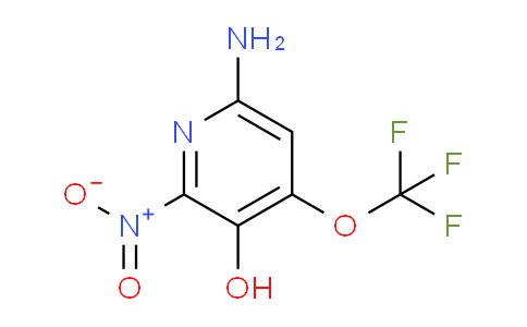6-Amino-3-hydroxy-2-nitro-4-(trifluoromethoxy)pyridine