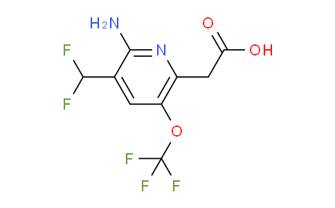 AM191462 | 1803447-57-5 | 2-Amino-3-(difluoromethyl)-5-(trifluoromethoxy)pyridine-6-acetic acid
