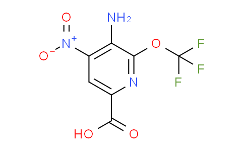 AM191463 | 1804599-66-3 | 3-Amino-4-nitro-2-(trifluoromethoxy)pyridine-6-carboxylic acid