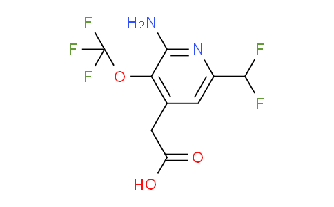 AM191473 | 1804533-77-4 | 2-Amino-6-(difluoromethyl)-3-(trifluoromethoxy)pyridine-4-acetic acid