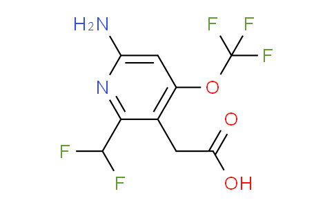 AM191474 | 1804535-99-6 | 6-Amino-2-(difluoromethyl)-4-(trifluoromethoxy)pyridine-3-acetic acid