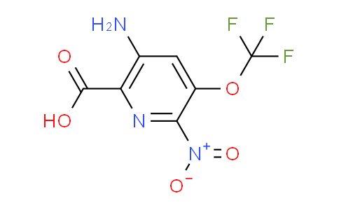 AM191476 | 1806225-66-0 | 5-Amino-2-nitro-3-(trifluoromethoxy)pyridine-6-carboxylic acid