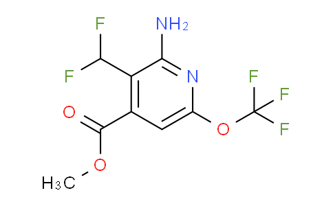 AM191480 | 1806001-86-4 | Methyl 2-amino-3-(difluoromethyl)-6-(trifluoromethoxy)pyridine-4-carboxylate
