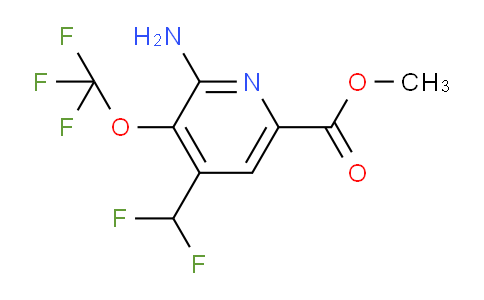 AM191483 | 1803951-65-6 | Methyl 2-amino-4-(difluoromethyl)-3-(trifluoromethoxy)pyridine-6-carboxylate