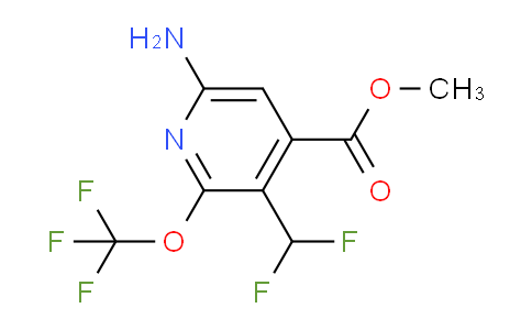 AM191488 | 1806137-34-7 | Methyl 6-amino-3-(difluoromethyl)-2-(trifluoromethoxy)pyridine-4-carboxylate